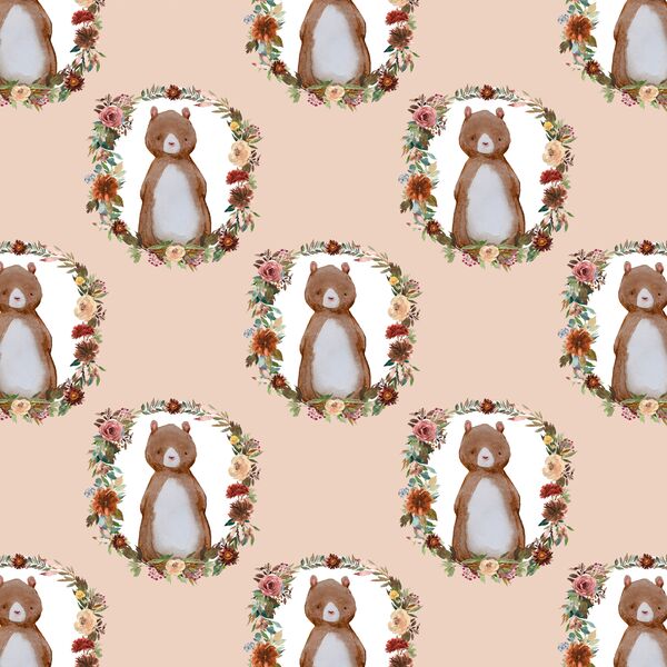Small Woodland Bear in Shell