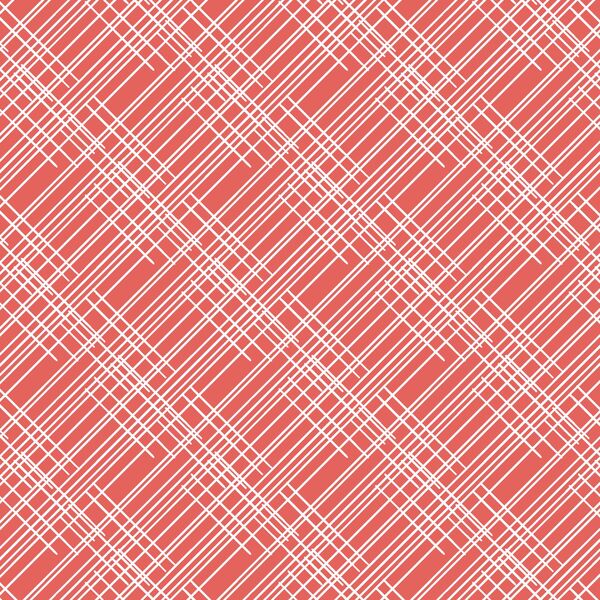 Thatched in Salmon