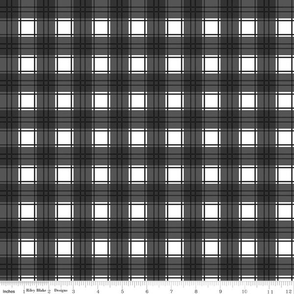 Plaid in Black
