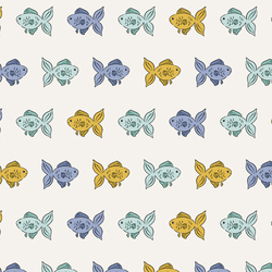 Goldfish Sketches in Sky