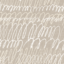 Large Squiggle in Dove Grey
