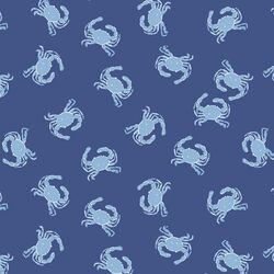 Crabs in Ultra Marine Blue