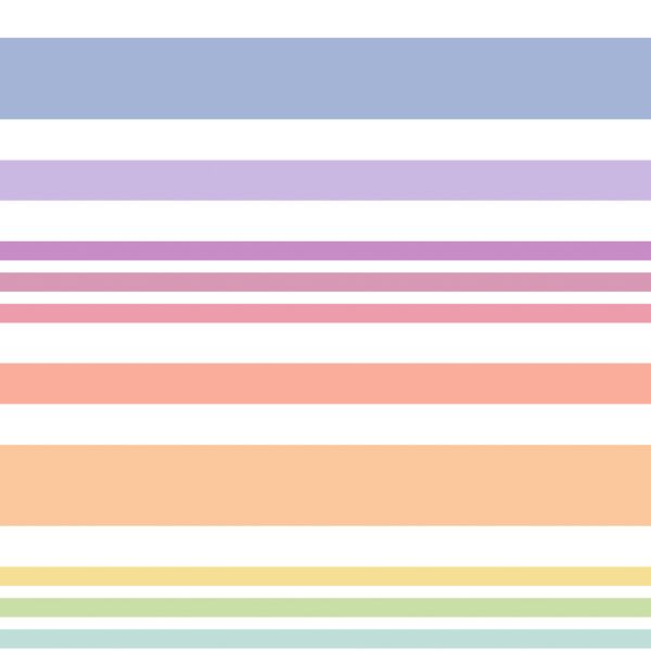 Rainbow Stripe in Blooming