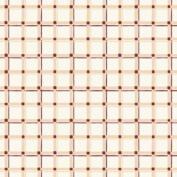 Windowpane Check in Peachy