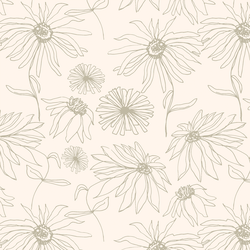 Aster Sketch in Sea on Cloud