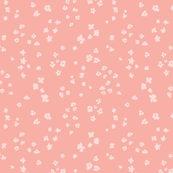 Silhouette Blooms in Rose Pink