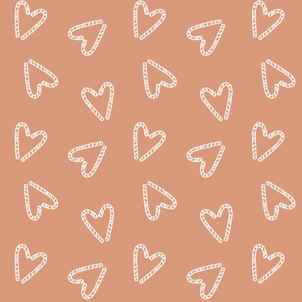 Peppermint Hearts in Pink Peppermint