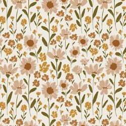 Little Mauve Garden in Cream