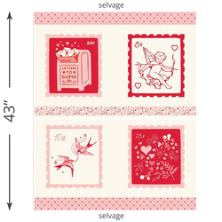 Letters to Cupid Pillow Panel