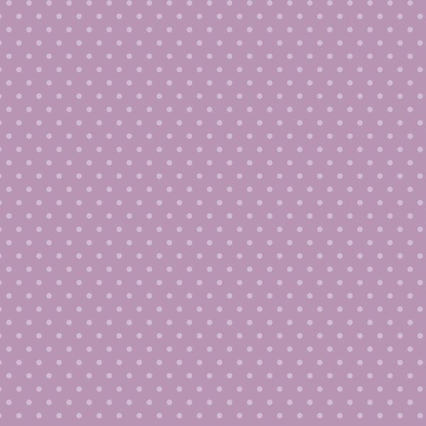 Winter Polka Dots in Lavender Ice