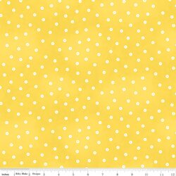 Baby Button Dot in Yellow