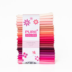 Pure Solids Half Yard Bundle in Blossoming
