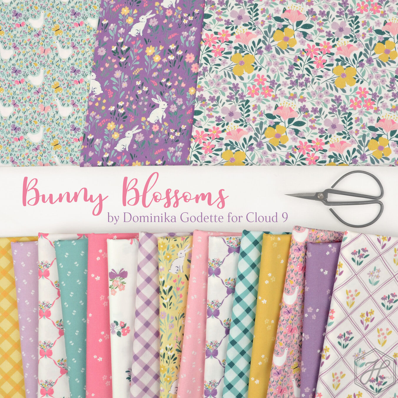 Bunny Blossoms Poster Image