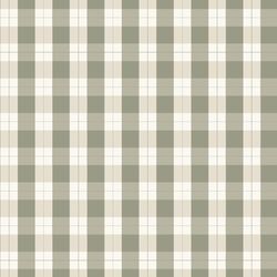 Country Gingham in Soft Green
