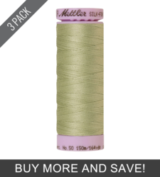 Green Grape (9105-1212) - Silk Finish Cotton 50wt - 164 Yards (3 Pack)