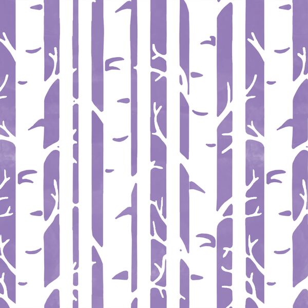 Birches in Amethyst