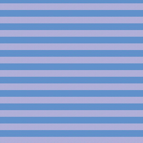 Horizontal Two Tone Stripe in Hydrangea