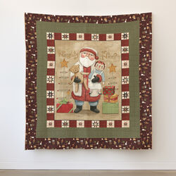 Naughty or Nice Panel Quilt Kit