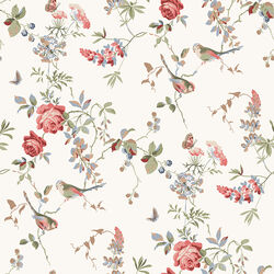 Floral in Cream