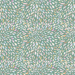 Petal Whirl in Willow Green
