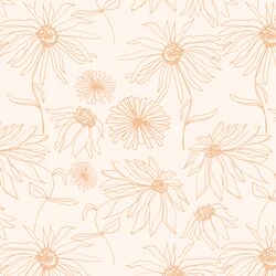 Aster Sketch in Bloom on Cloud