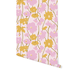 Frilly Floral in Light Lilac