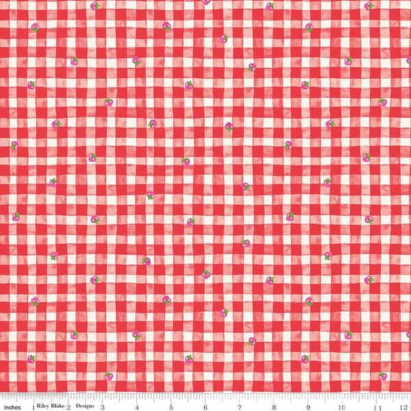 Gingham in Red
