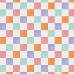 Rainbow Checkerboard in Sweet