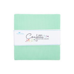 Confetti Cotton 5" Square Pack in Sweet Mint