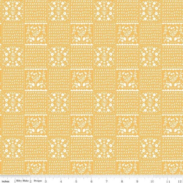 Vintage Squares in Gold