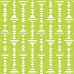 Little Tribal Stripe in Lime