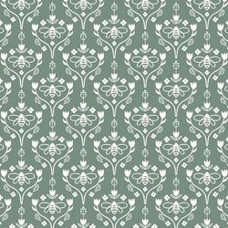 Vine Damask in Spruce