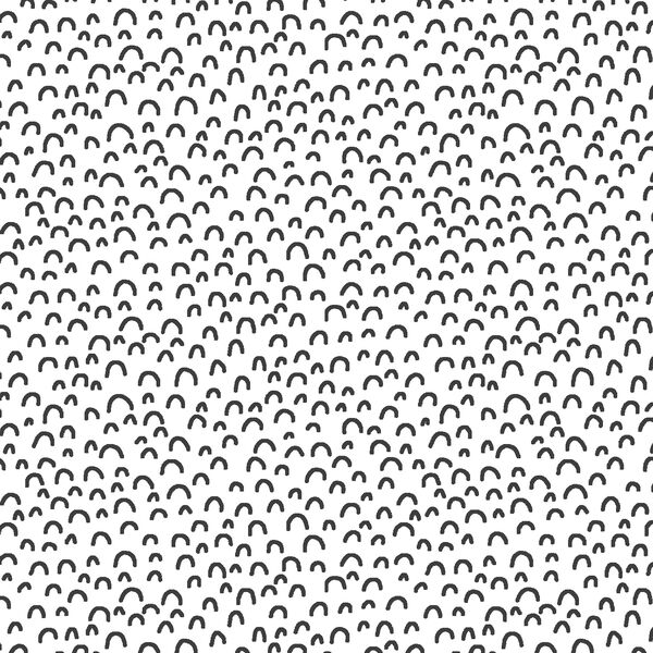 Doodle in Onyx on White