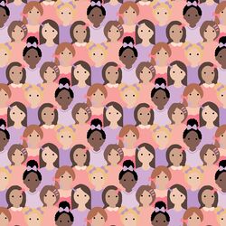 Bow Girls in Lavender