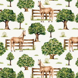 Horse in Cream