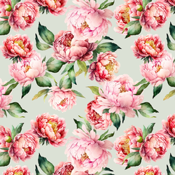 Lovely Blooms in Fresh Mint