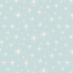 Sparkle Stars in Ice Winter Blue
