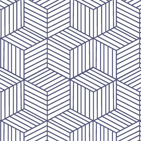 Cubic in Indigo