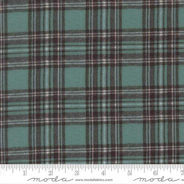 Faded Plaid in Pond