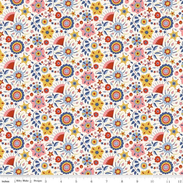 Festival Florals in A
