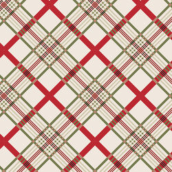 Crossed Threads in Cream
