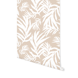 Palm Fronds in Natural Tan