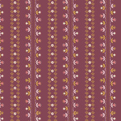 Filigree Stripe in Berry