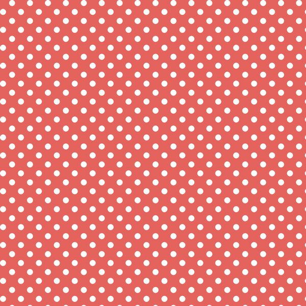 Tiny Dot in Salmon