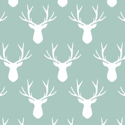 Stag Silhouette in Aspen