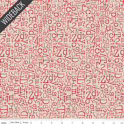 TYPEography Wideback in Schoolhouse