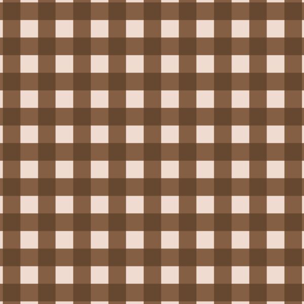 Big Gingham in Dark Chocolate