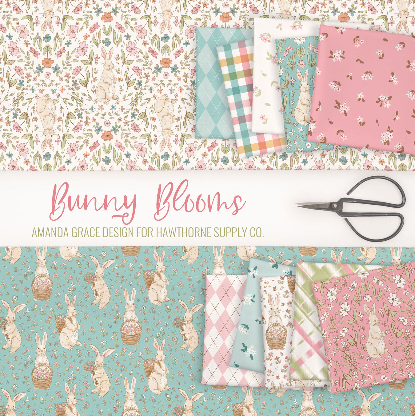 Bunny Blooms Poster Image