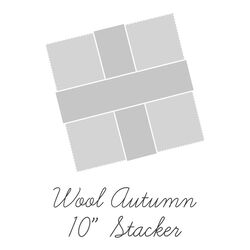 Wool Autumn 10" Square Pack