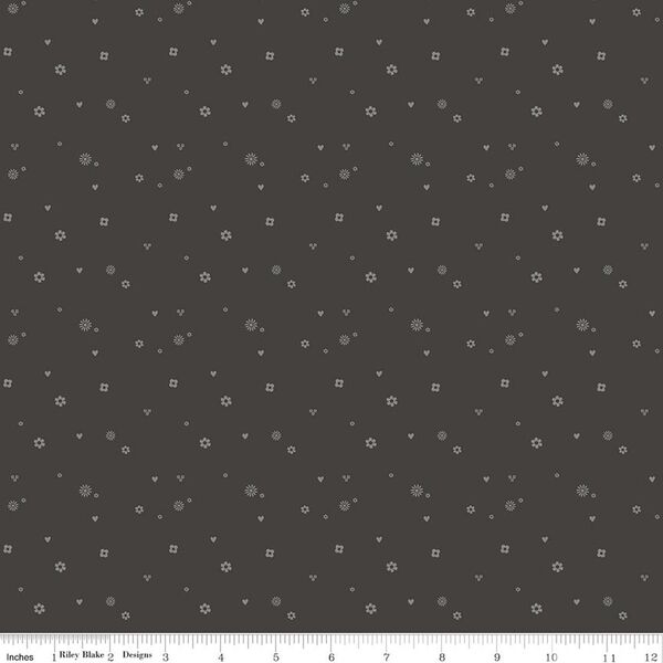 Confetti in Charcoal